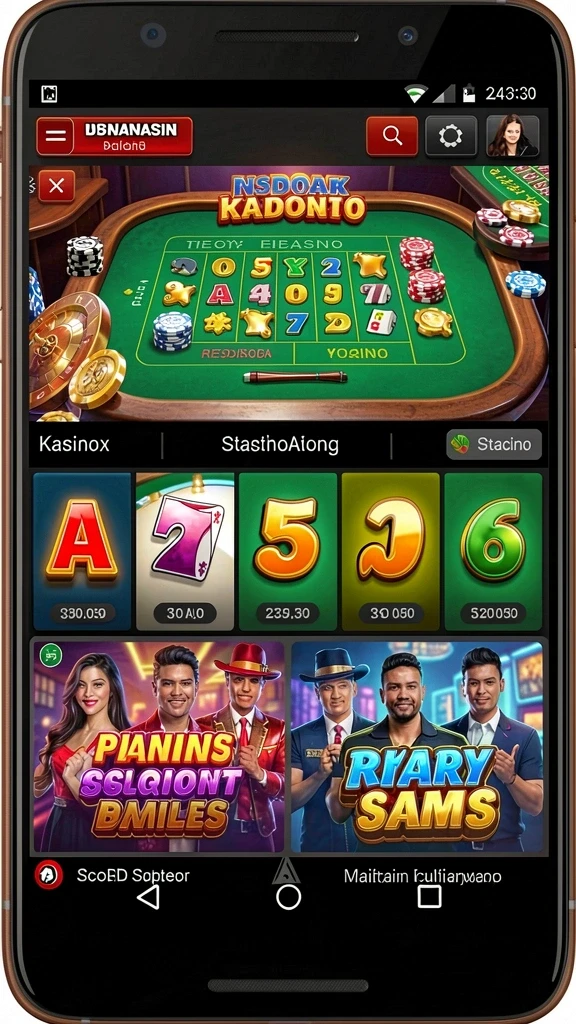 hokigame - Tampilan antarmuka yang ramah pengguna.