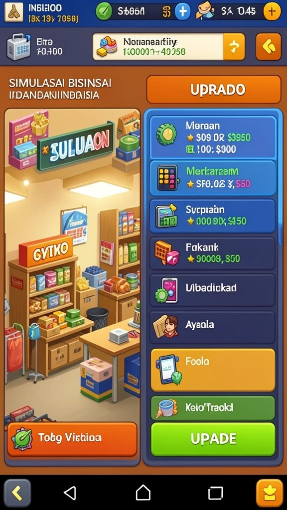 mikatoto - Screenshot menunjukkan fitur pilihan permainan yang seru dan beragam.