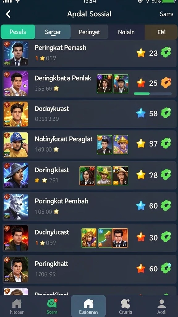 pgking - Tampilan antarmuka PGKING yang menarik dan mudah digunakan.