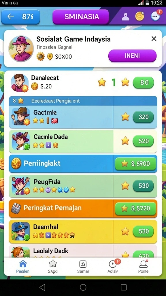 ricis77 - Screenshot menunjukkan karakter utama di level yang menantang.