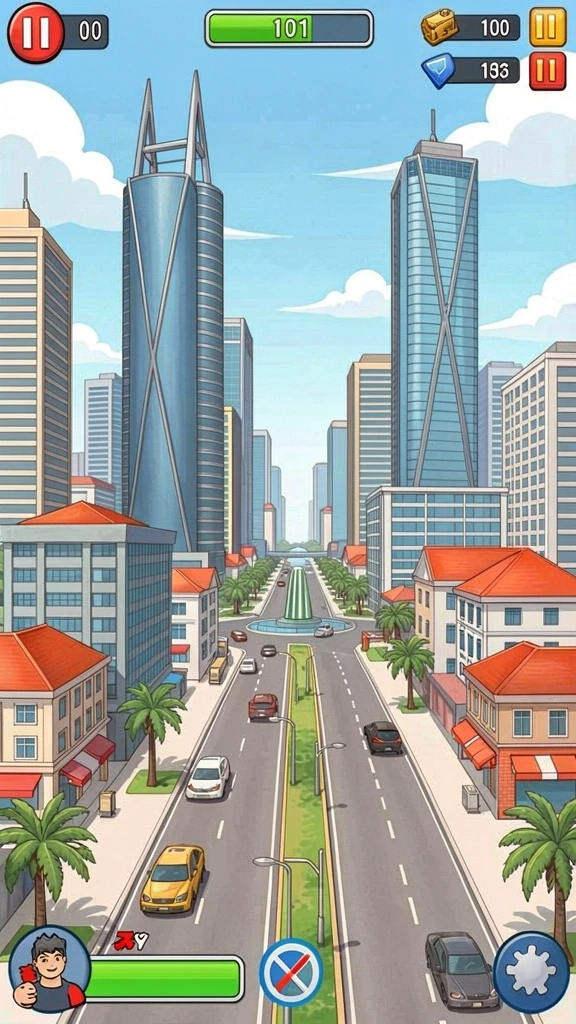 toto1000 - Layar menampilkan mode kompetisi dengan banyak pemain bersaing.